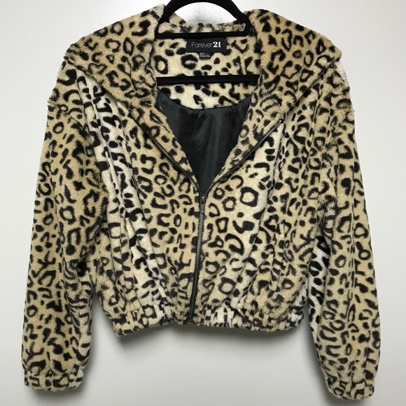 Forever 21 Jackets & Blazers - Forever 21 Cheetah Jacket